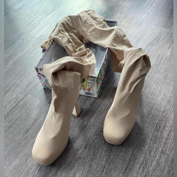 Pantalones Platform Boots - Natural/Nude - Picture 4 of 7